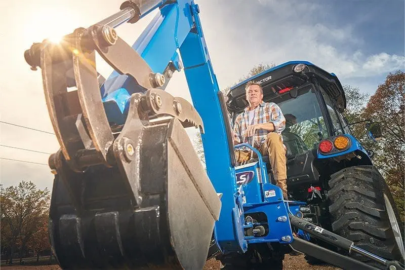 LS Tractor LB2104 Backhoe