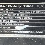 GIYI GY-RT57 Tiller