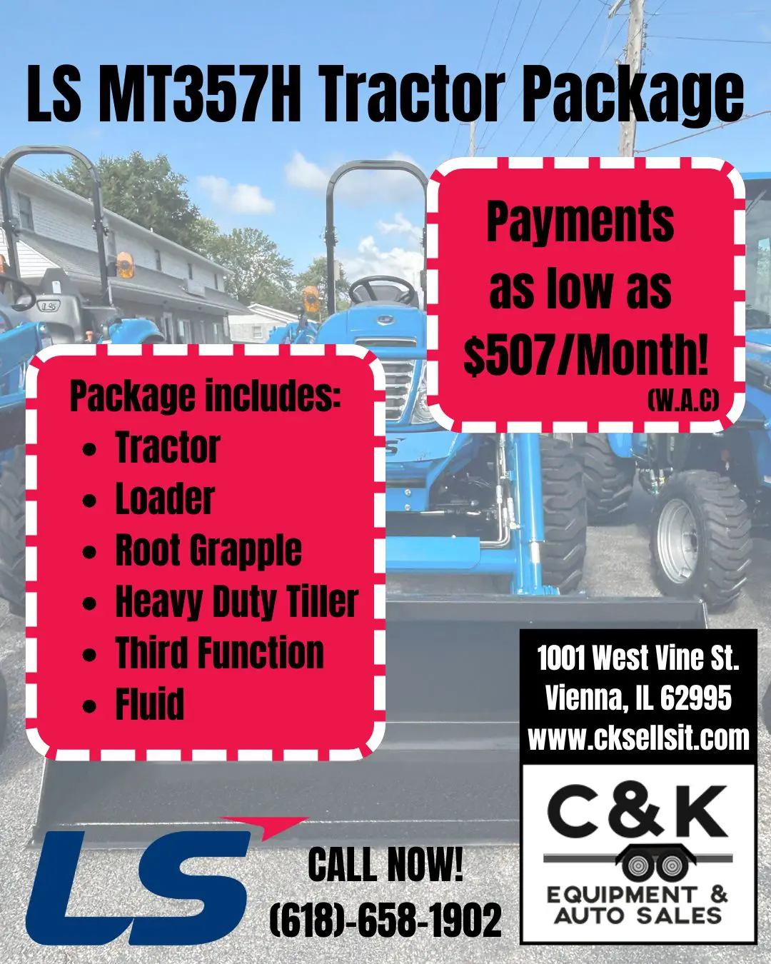 MT357H TRACTOR PACKAGE