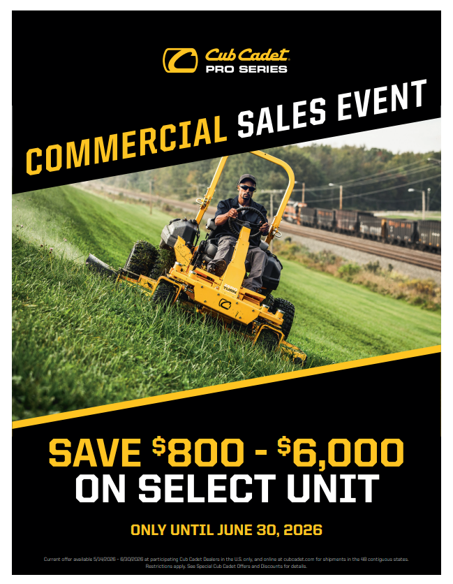 COMMERCIAL SALES EVENT